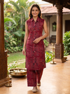 Maroon Co-ord Set