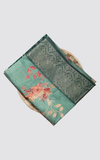 Dark Green Semi Tussar Saree with Digital Prints