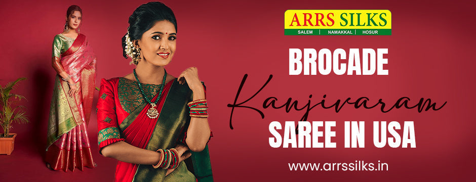 Why You Should Buy a Brocade Kanjivaram Saree in the USA