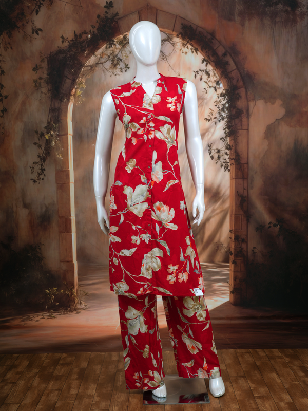 Red Co-ord Set