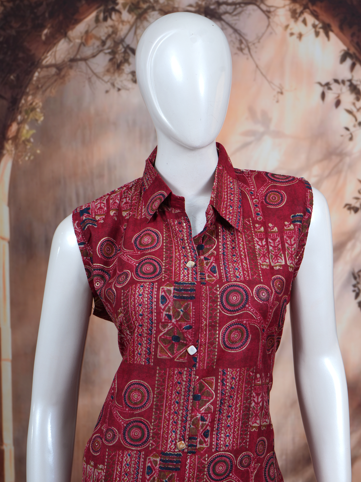 Maroon Co-ord Set