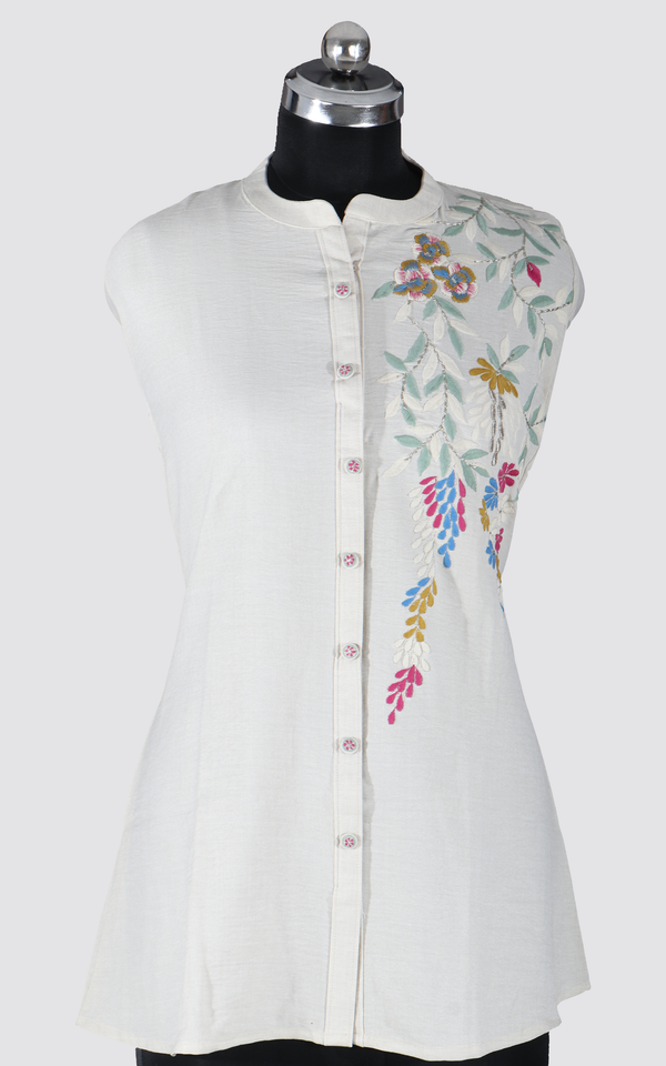 White - Short Top