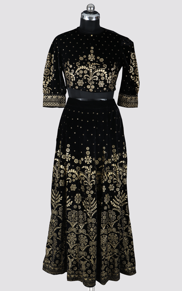 Black - Lehenga Choli