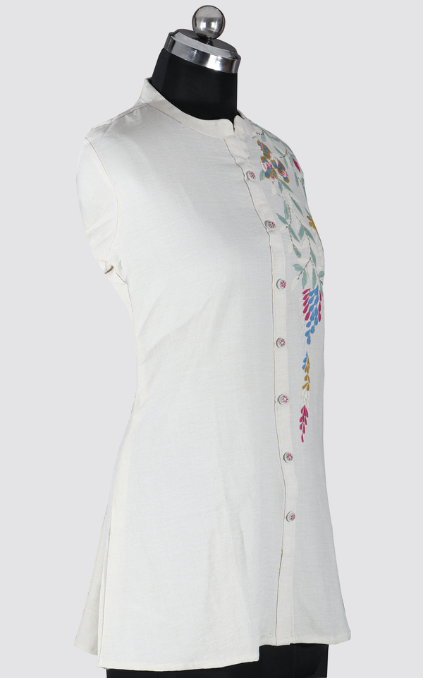 White - Short Top