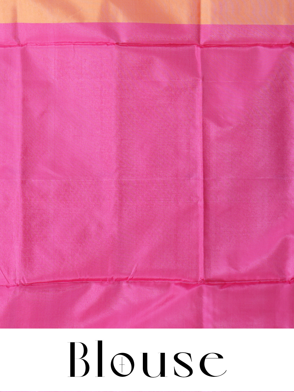 Yellow With Pink Semi Silk Saree