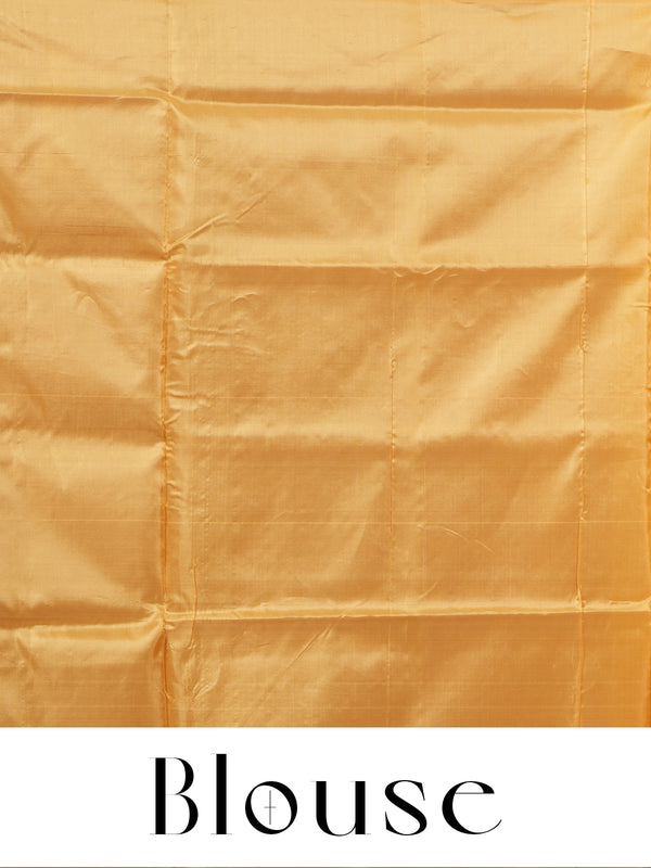 Magenta and Yellow Vaalai Naar Pattu Saree