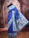 Royal blue Semi Silk Saree