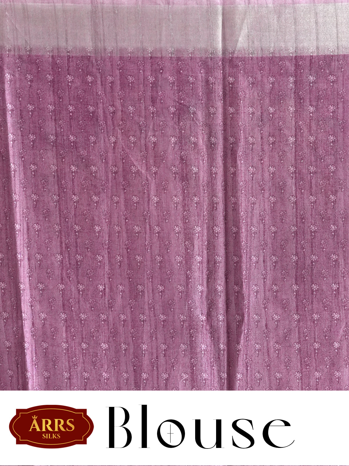 Off-White with Pink - Semi Tussar Saree