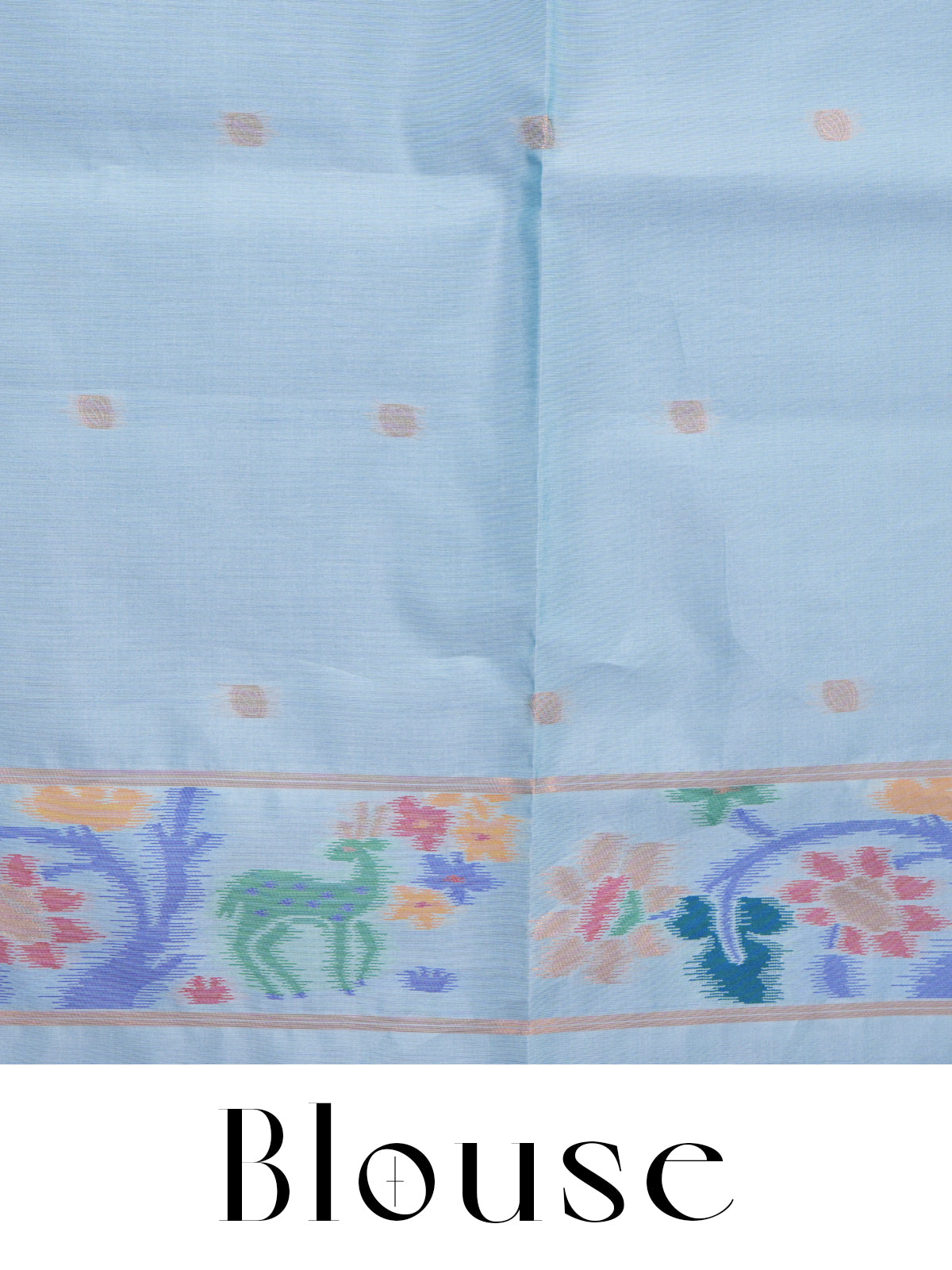 Royal Blue Semi Silk Saree
