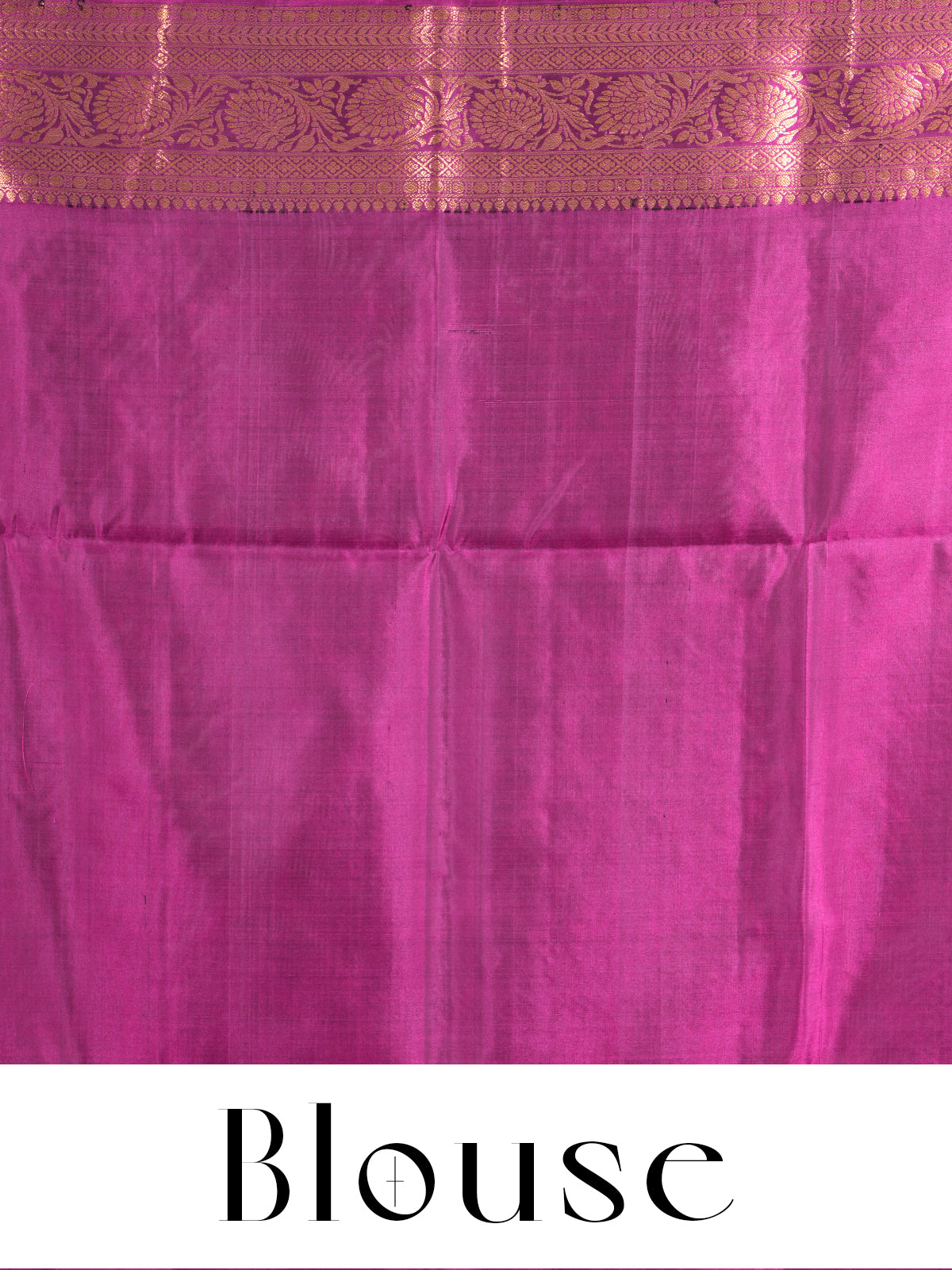 Red and Yellow Ikat with Magenta - Pure Kanchipuram Silk Saree