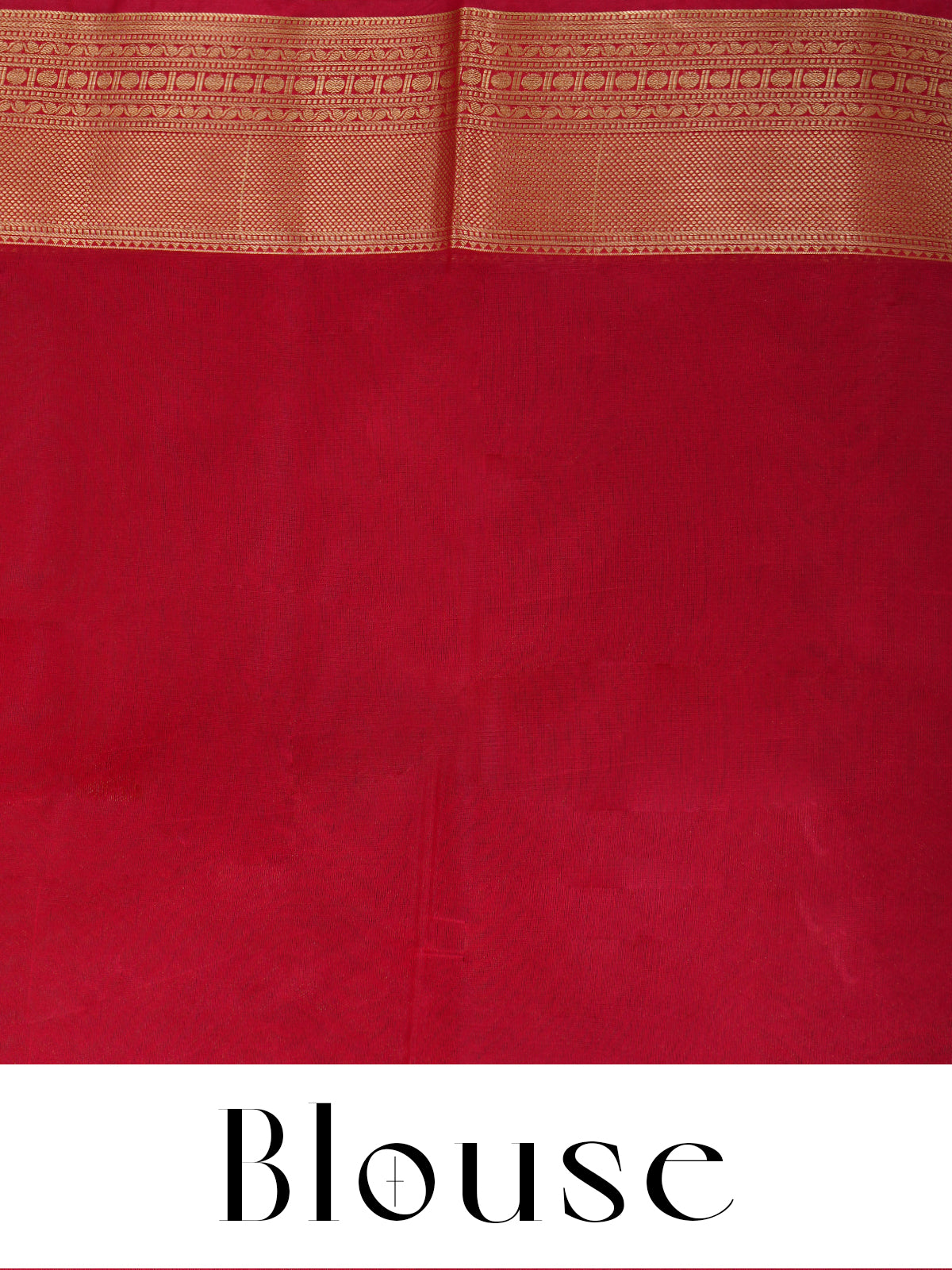 Aqua Blue and Crimson Red Silk Cotton Saree