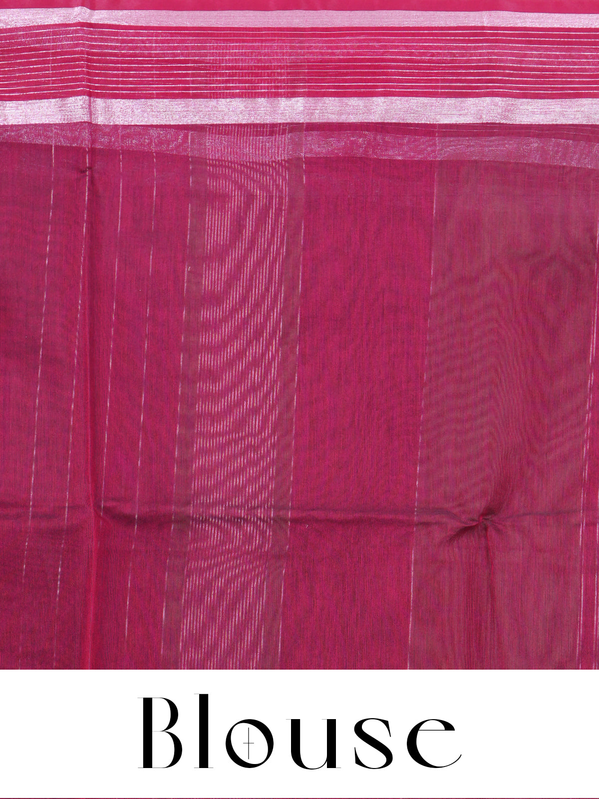 Olive Green with Magenta Silk Cotton Saree