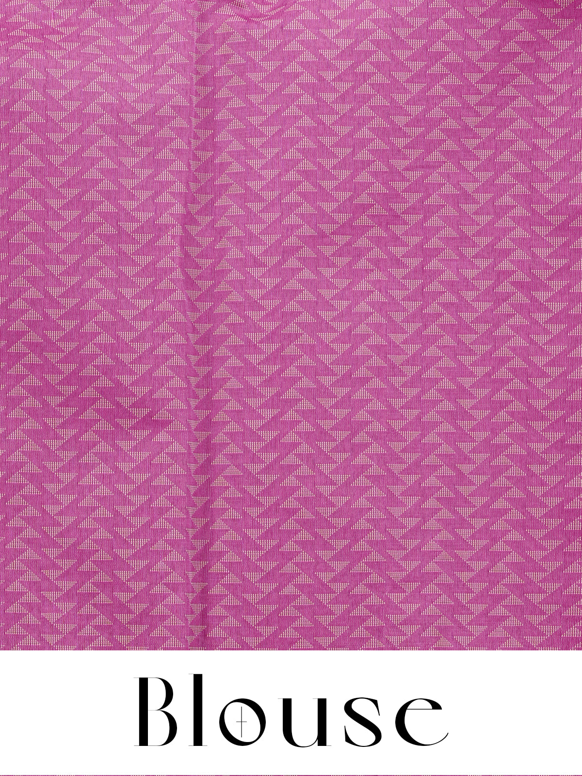 Magenta Pink with Self Munthi Silk Cotton Saree