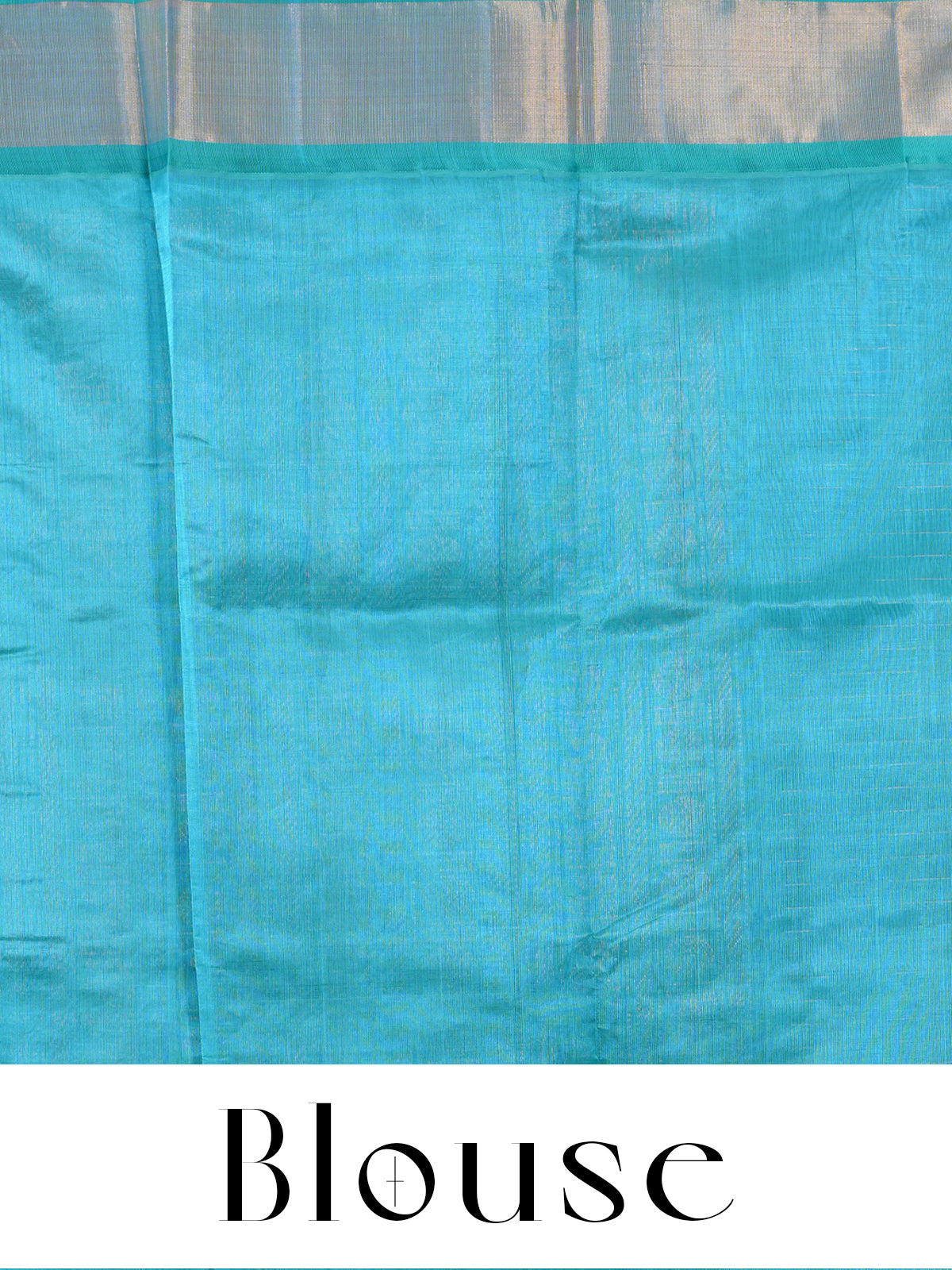 Royal Purple and Turquoise Pure Silk Cotton Saree