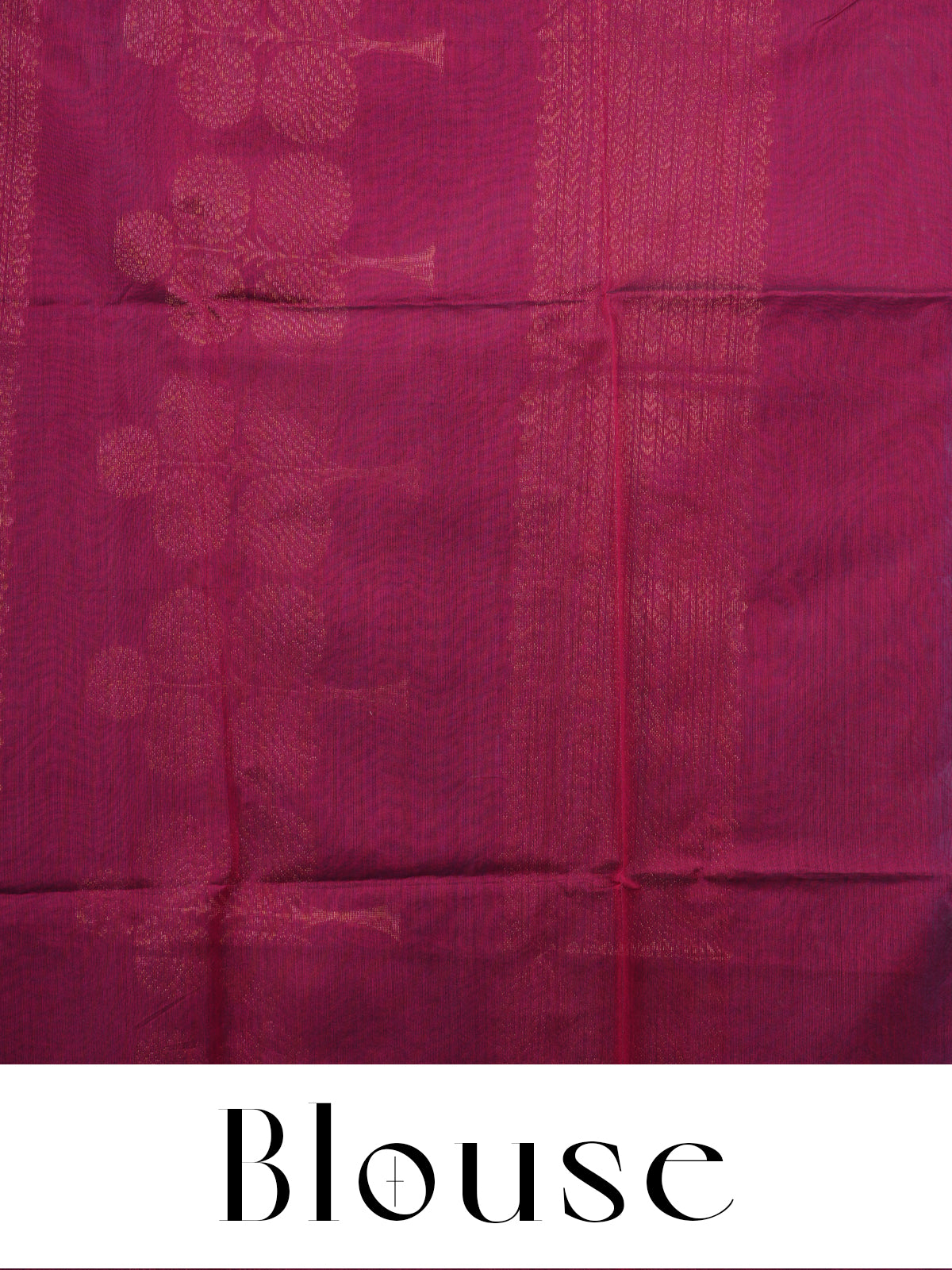 Royal Blue and Magenta Silk Cotton Saree