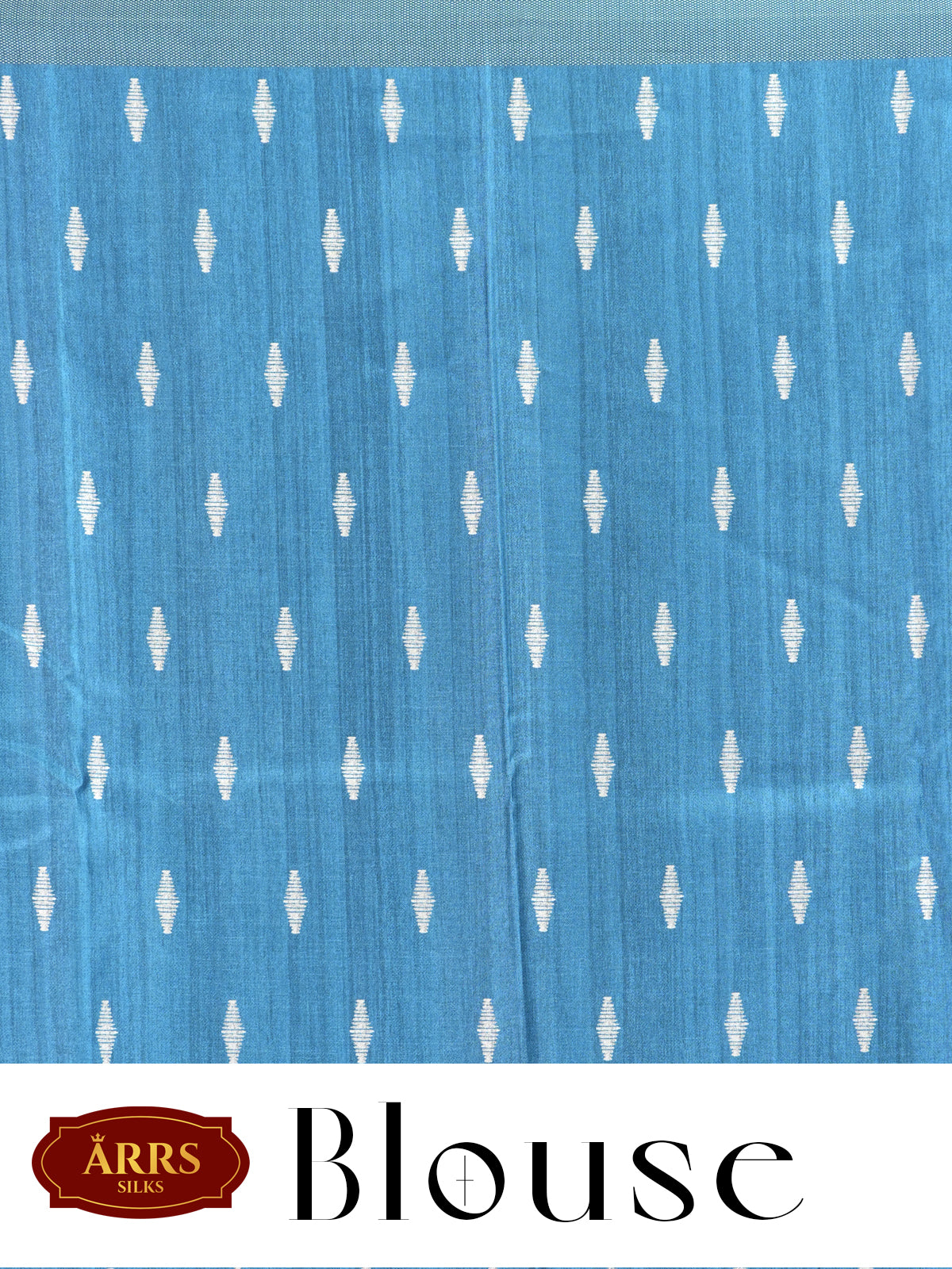 Steel Blue With  Multi-Color Accents - Semi Tussar Saree