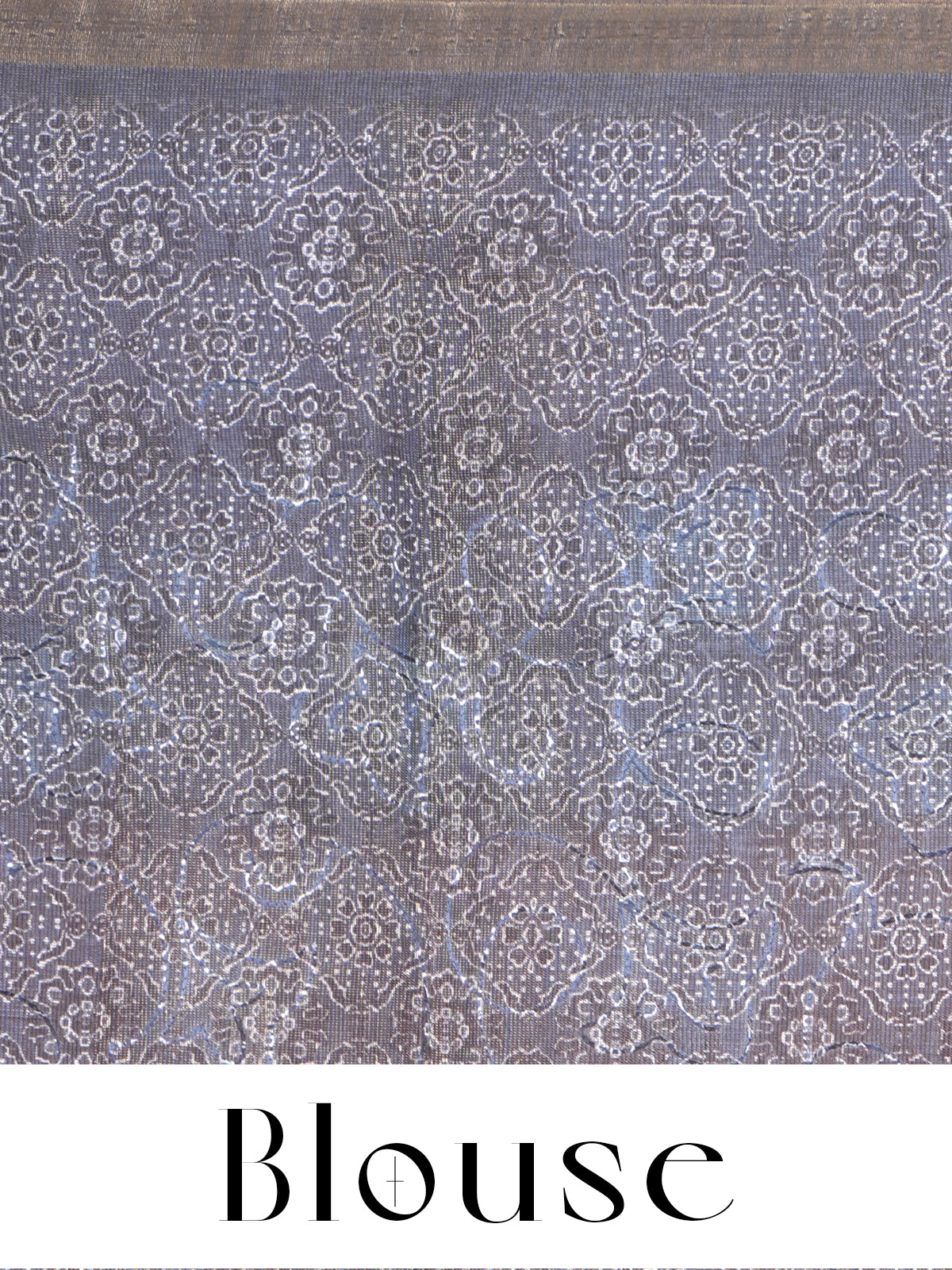 Dusty Pink with Charcoal Grey - Linen Cotton Saree