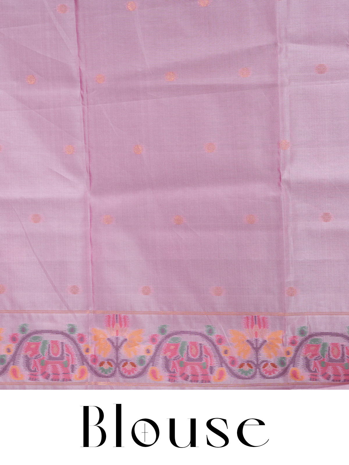 Plum Purple Semi Silk Saree
