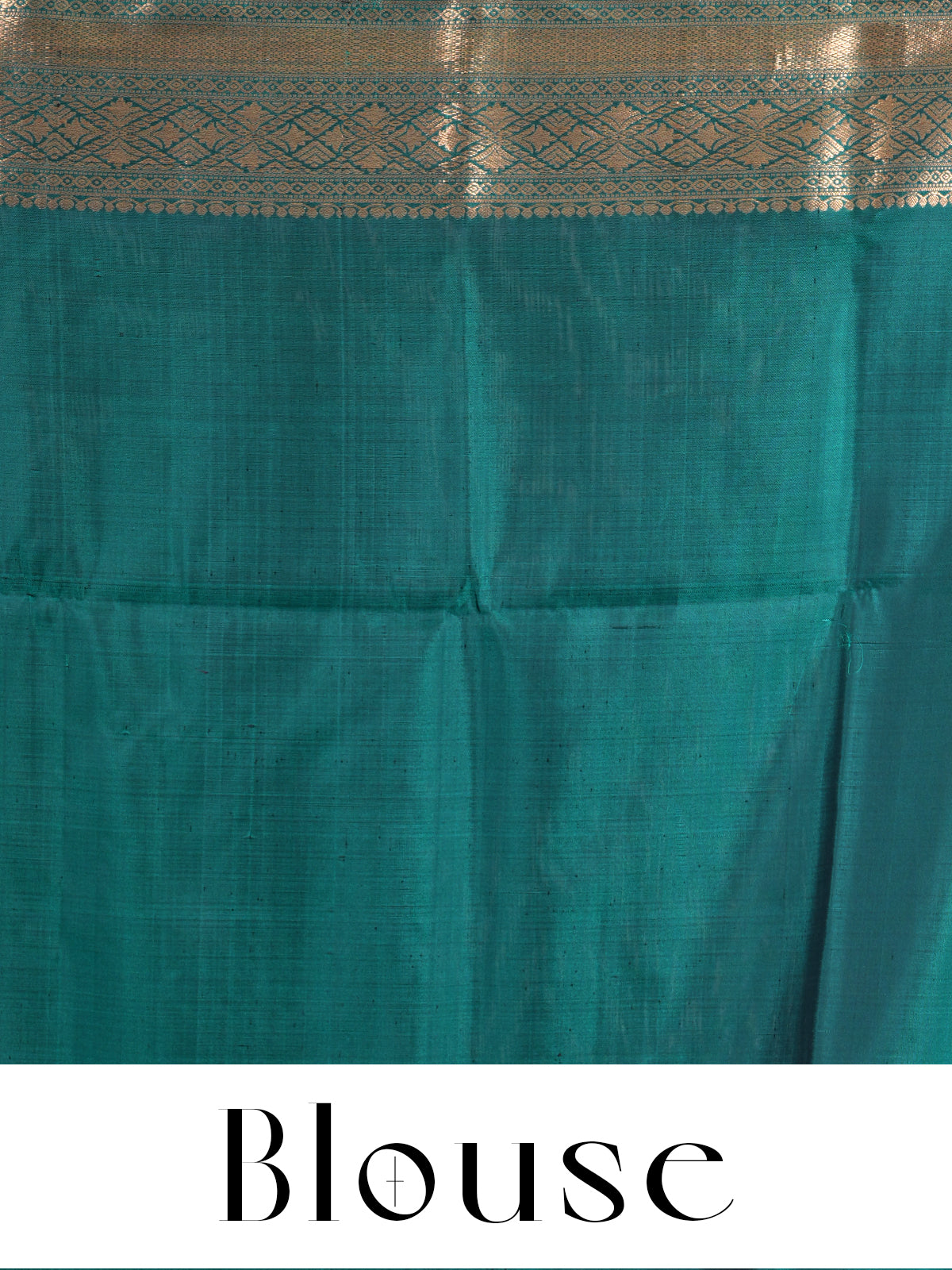Deep Wine with Teal Green - Pure Kanchipuram Silk Saree