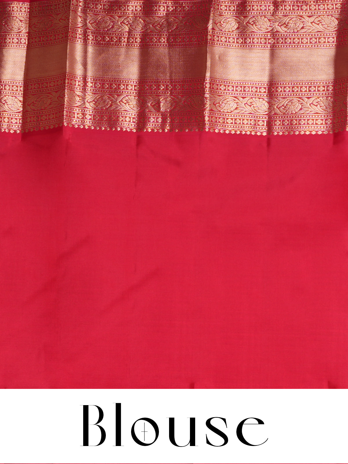 Light Green with Crimson Red - Pure Kanchipuram Silk Saree