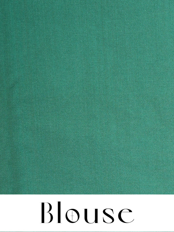 Wine Purple With Green Semi Silk Saree