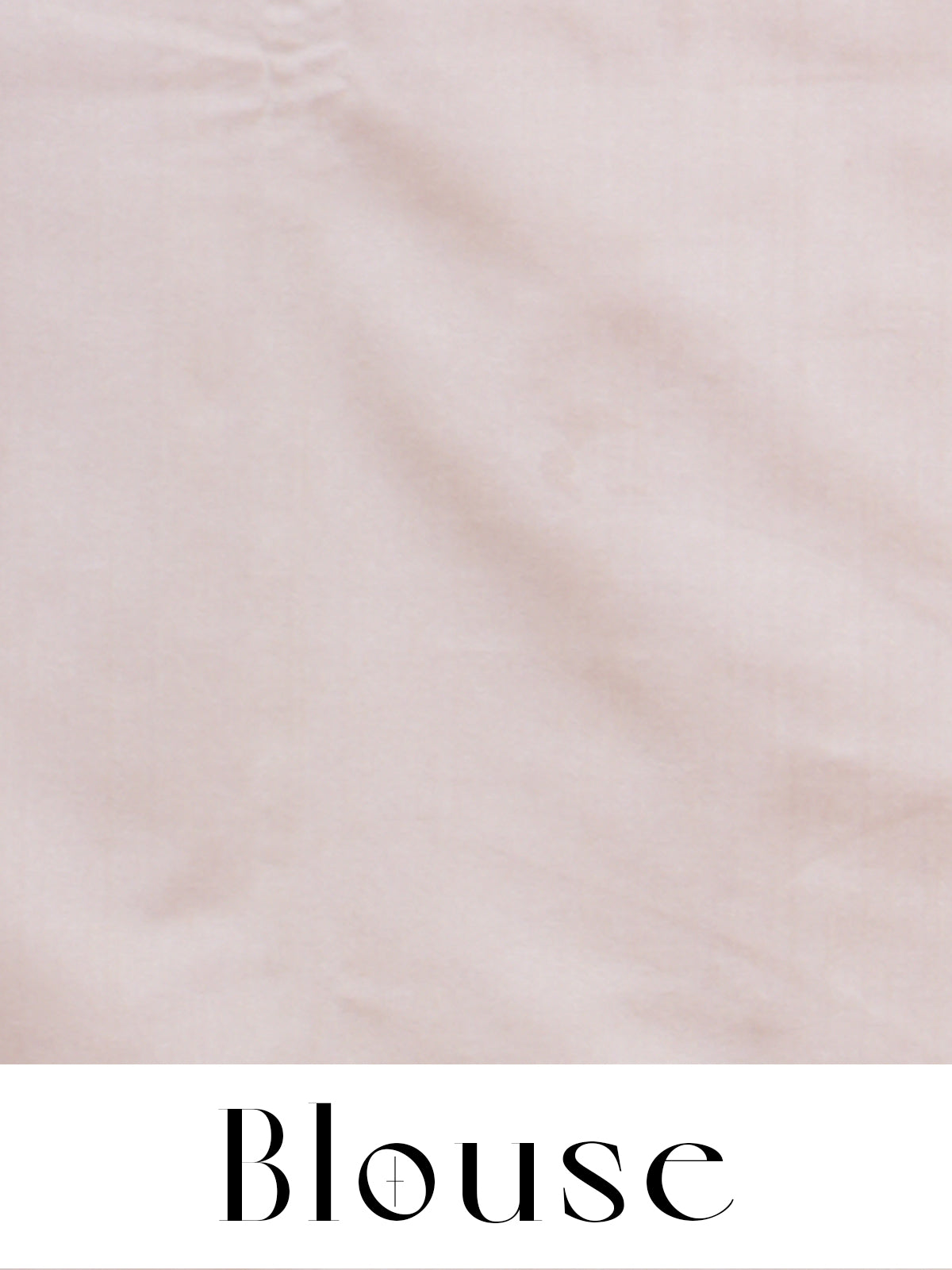 Pink with Cream - Semi Silk Saree