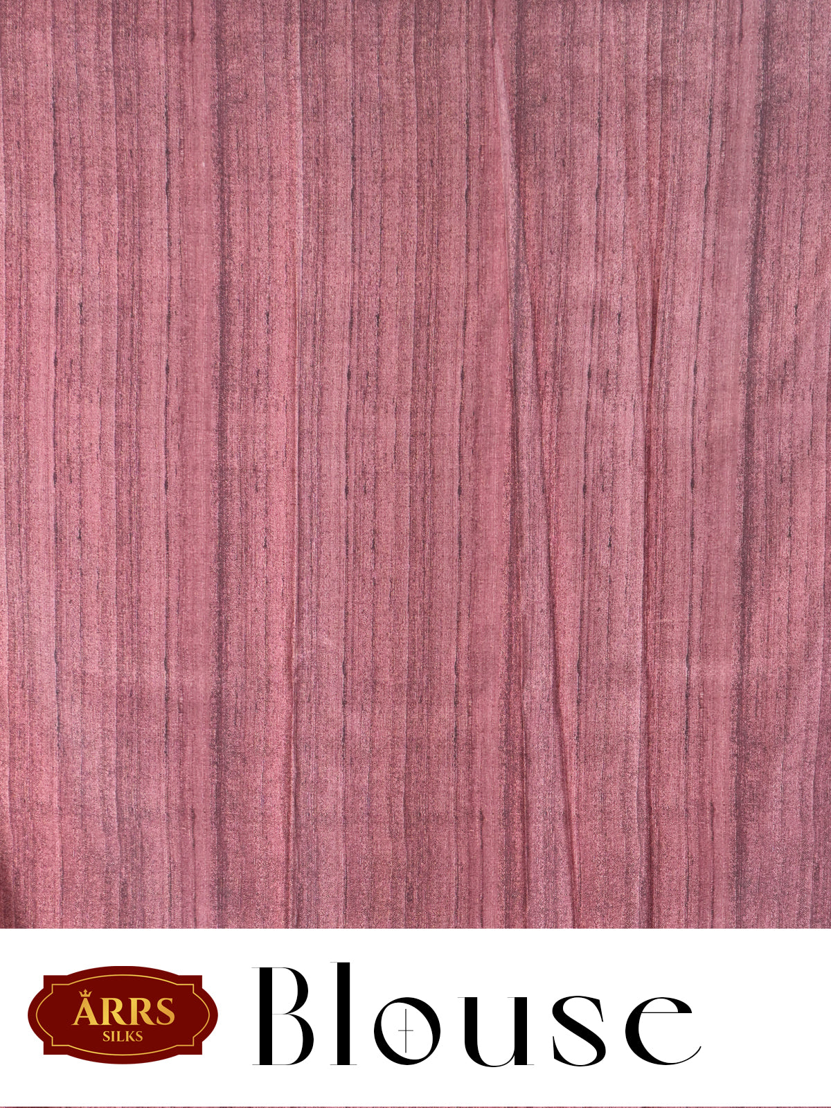Mauve Pink with Off-White Elephant Motifs - Semi Tussar Saree