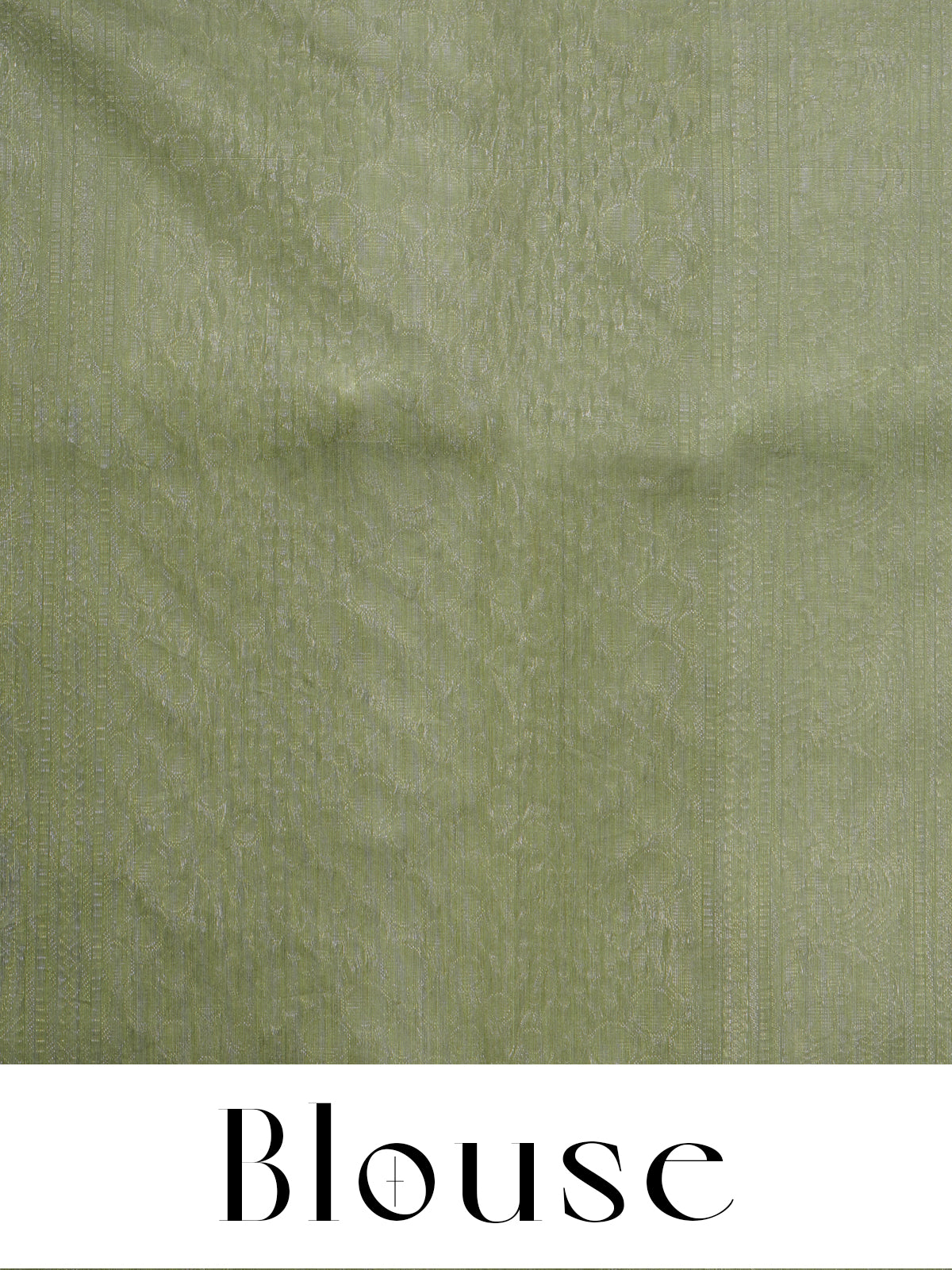 Olive Green Silk Cotton Saree