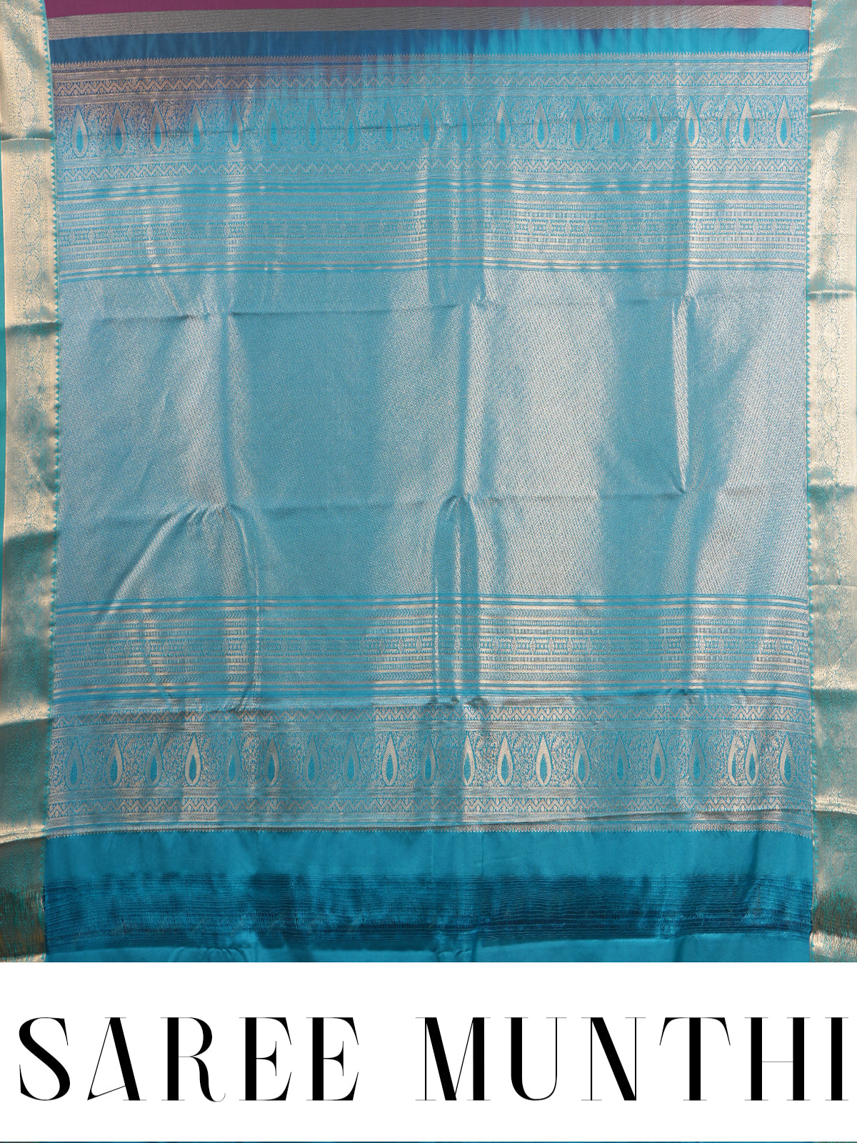 Wine Purple with Rama Green Kanchipuram Fancy Silk Saree