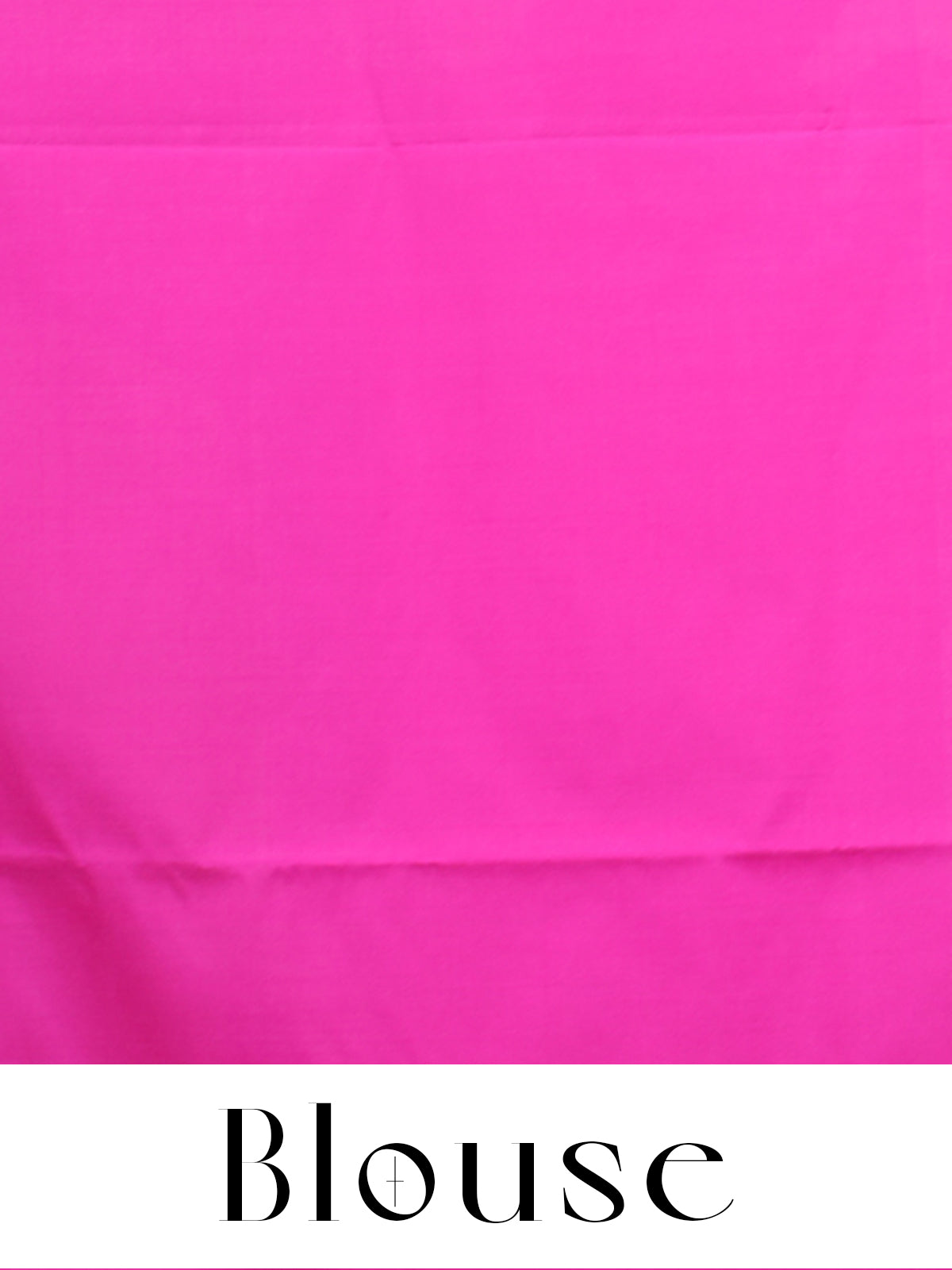Sea Green with Rani Pink Semi Silk Saree