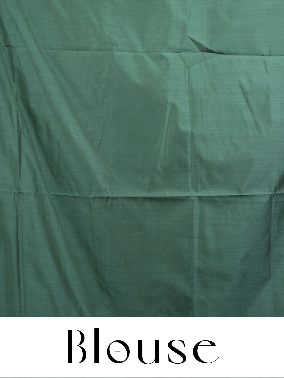 Peach - Pink with Bottle Green Semi Silk Saree