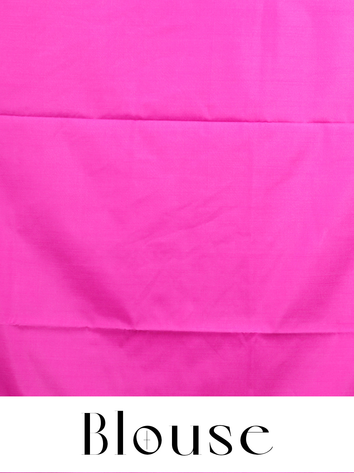Baby Pink with Magenta Semi Silk Saree