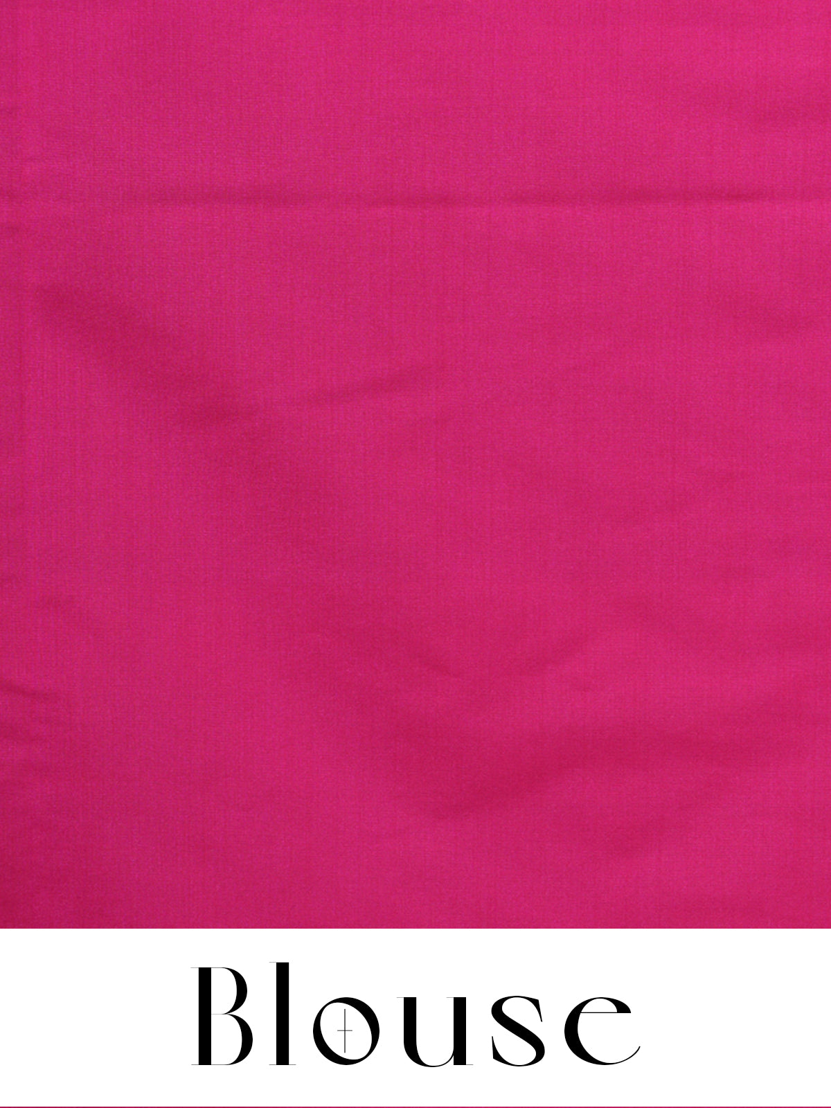 Leaf Green with Rani Pink Semi Silk Saree