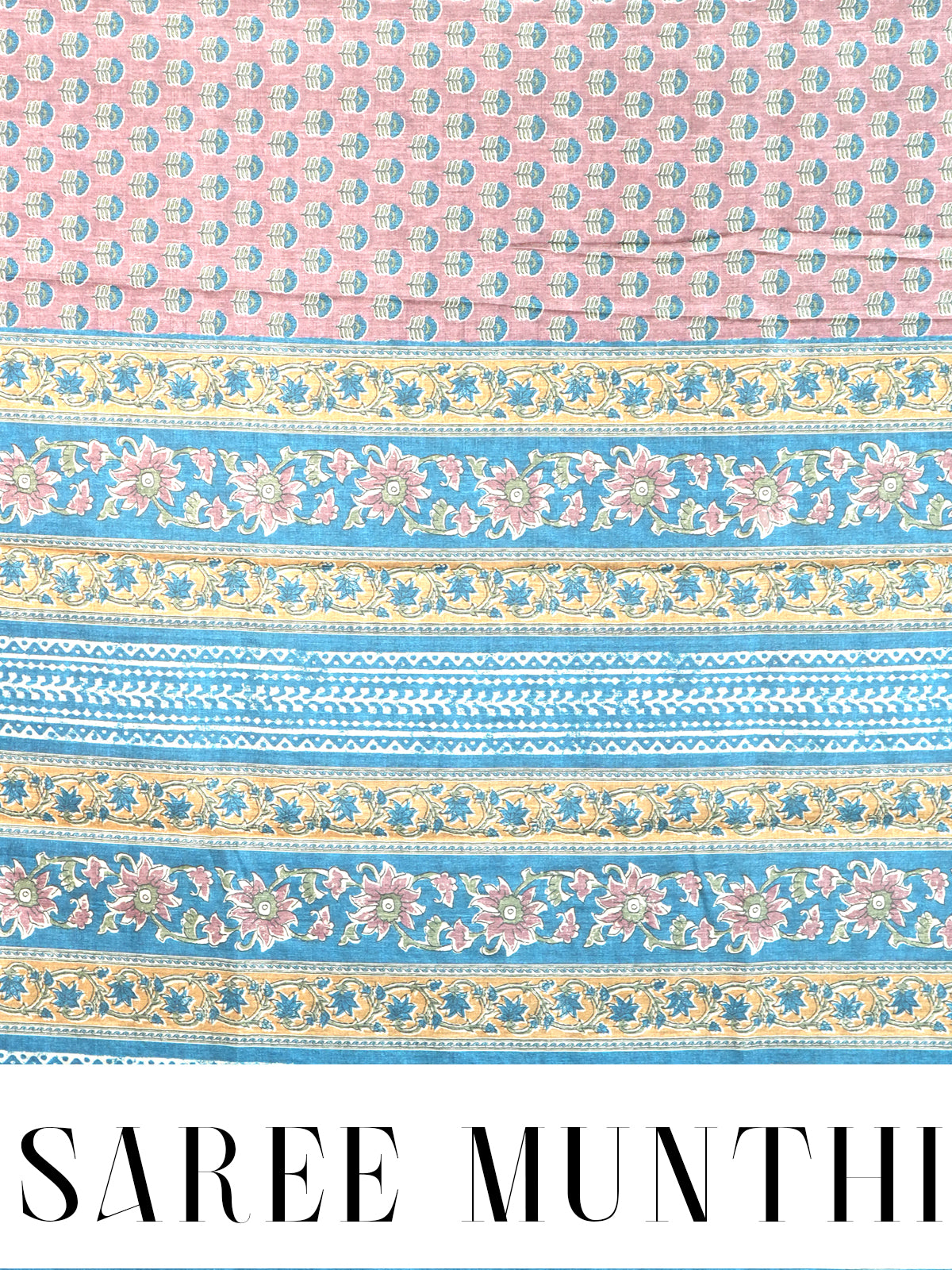 Mauve with Teal Blue - Semi Tussar Saree