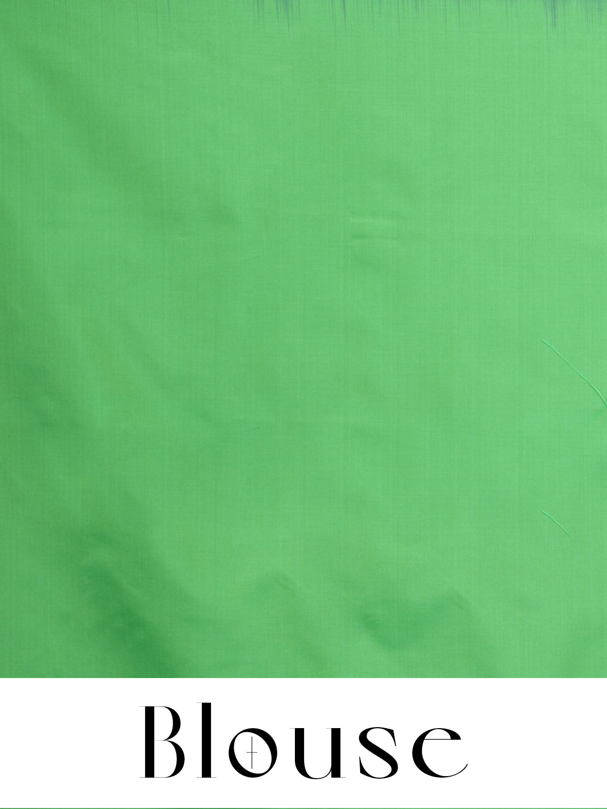 Dark Purple with Green Semi Silk Saree
