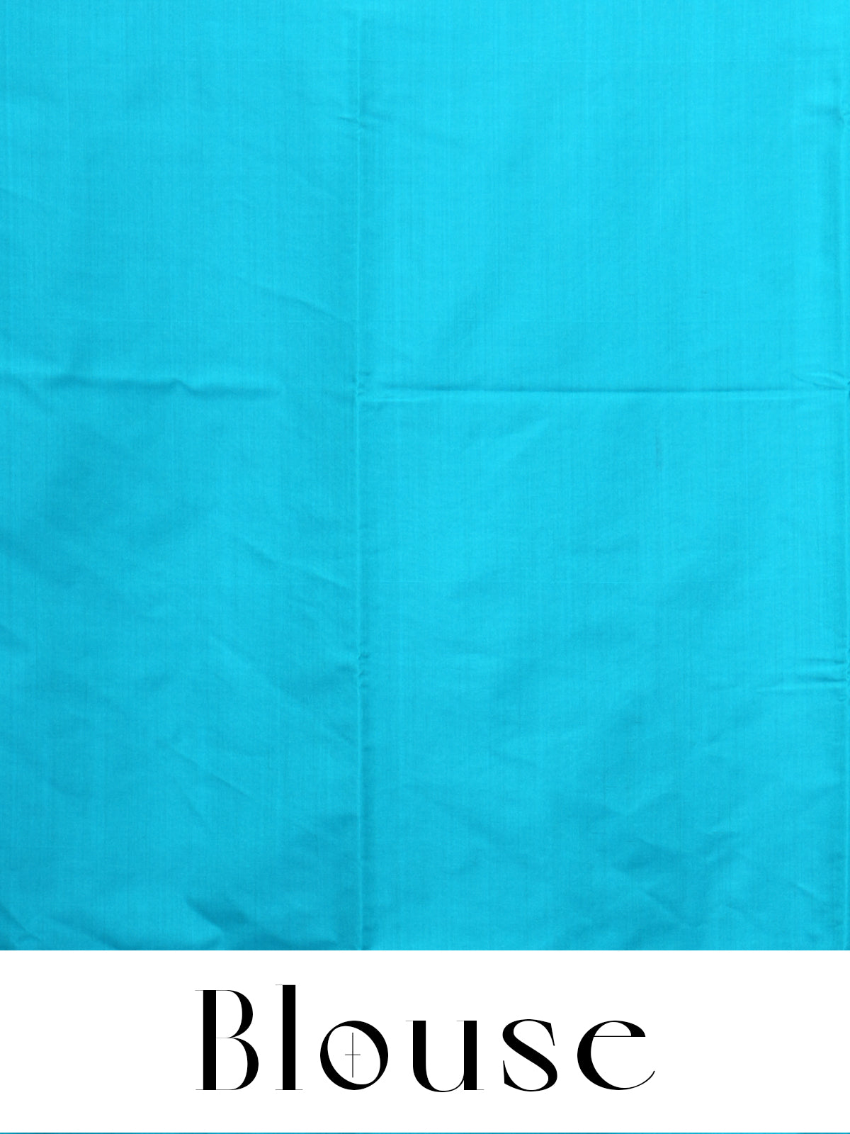 Olive Green With Blue Semi Silk Saree
