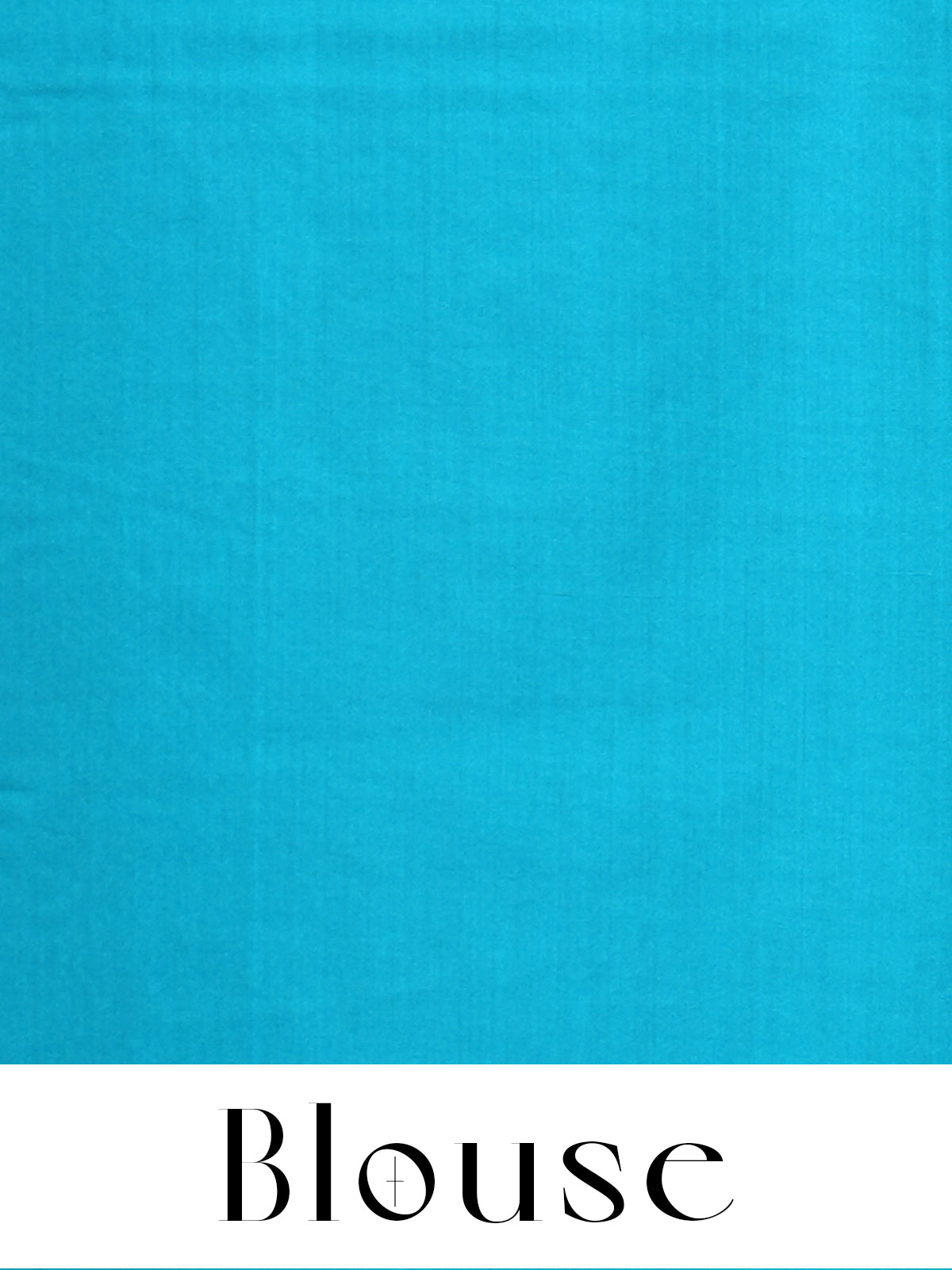 Olive Green with Peacock Blue Semi Silk Saree