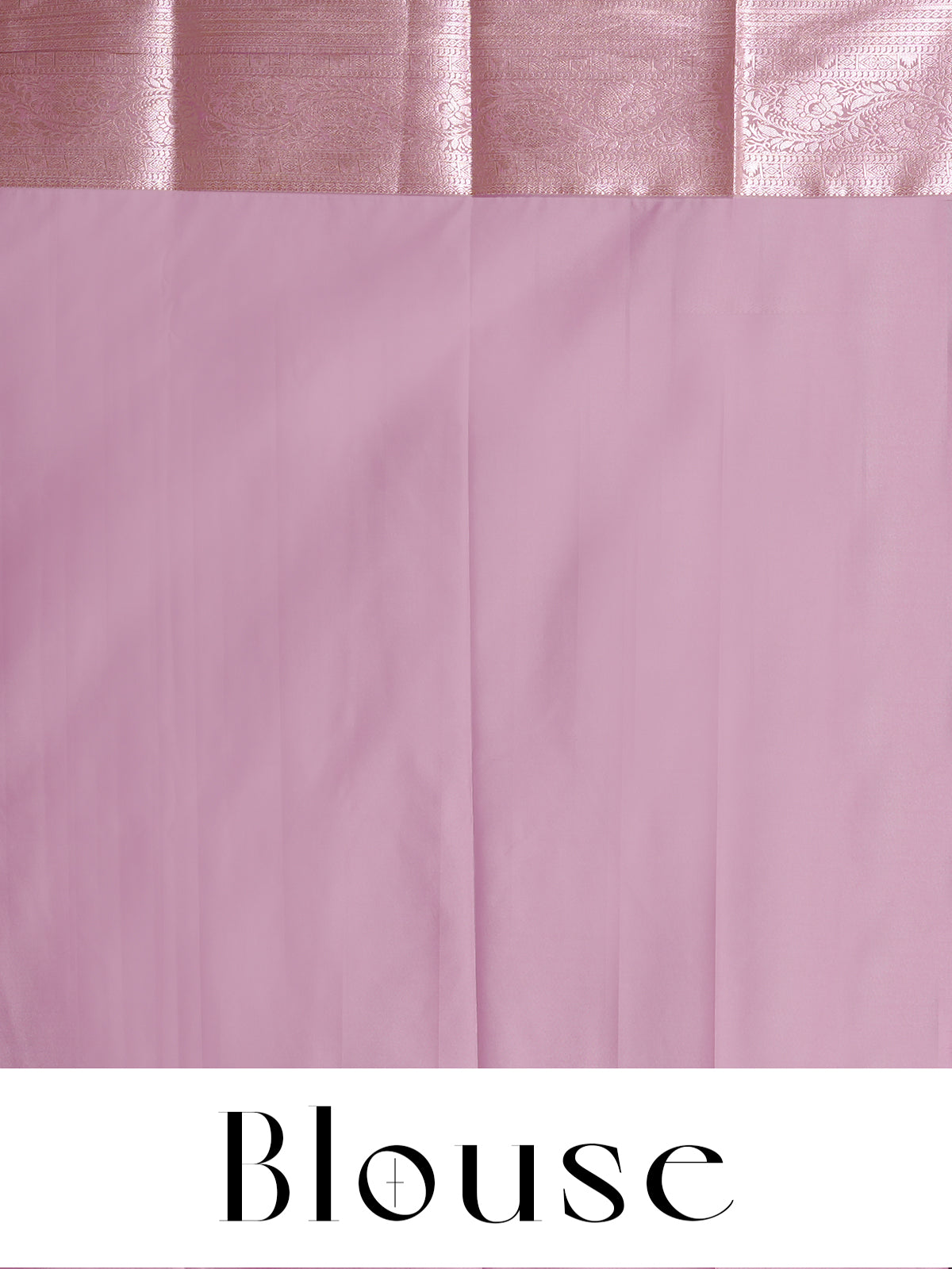 Royal Violet and Pastel Pink Kanchipuram Fancy Silk Saree
