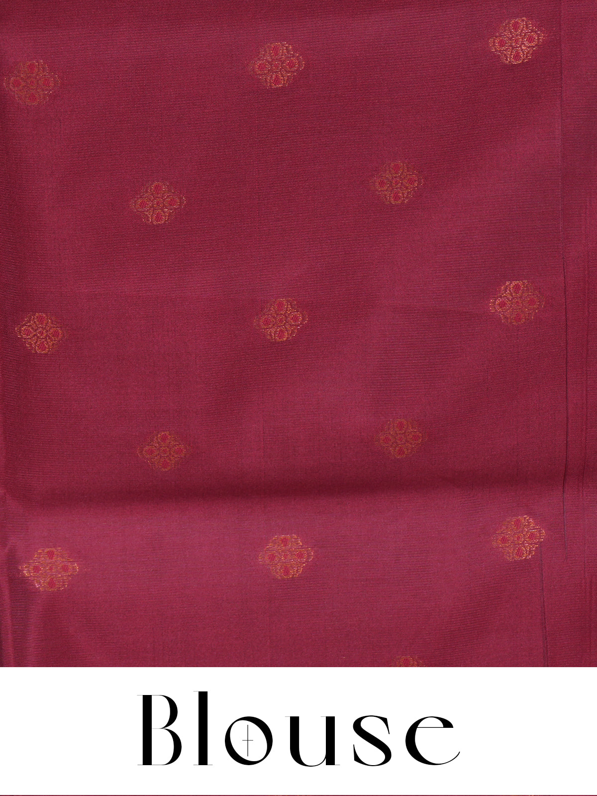 Cream Gold Semi Silk Saree
