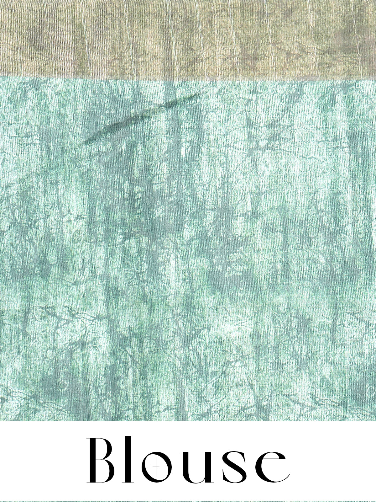Sage Green and Cream with Forest Green Munthi Dola Silk Saree