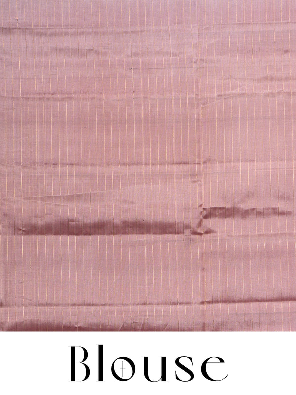 Vibrant Pink Pure Silk Saree
