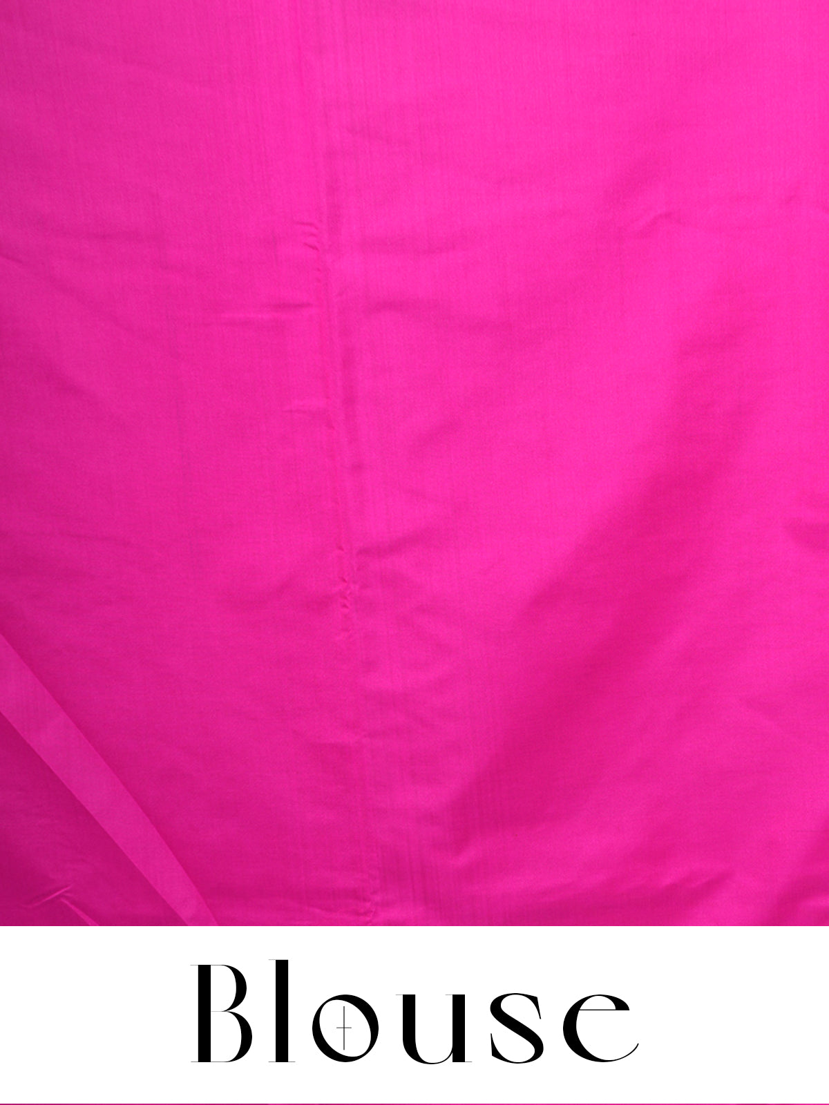Bottle Green with Rani Pink Semi Silk Saree
