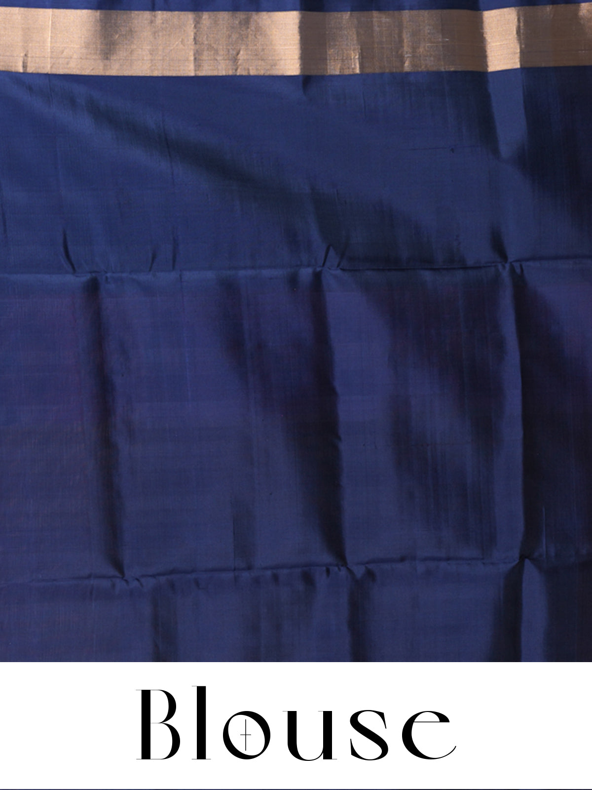 Radiant Yellow with Midnight Blue Kanchipuram Silk Saree