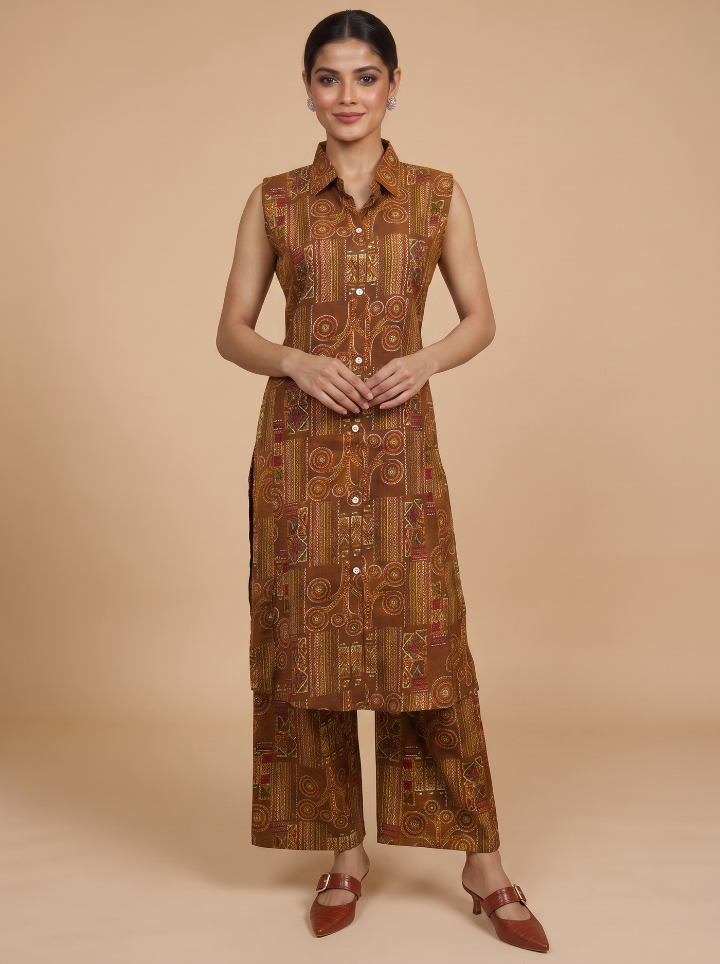 Brown Co-ord Set