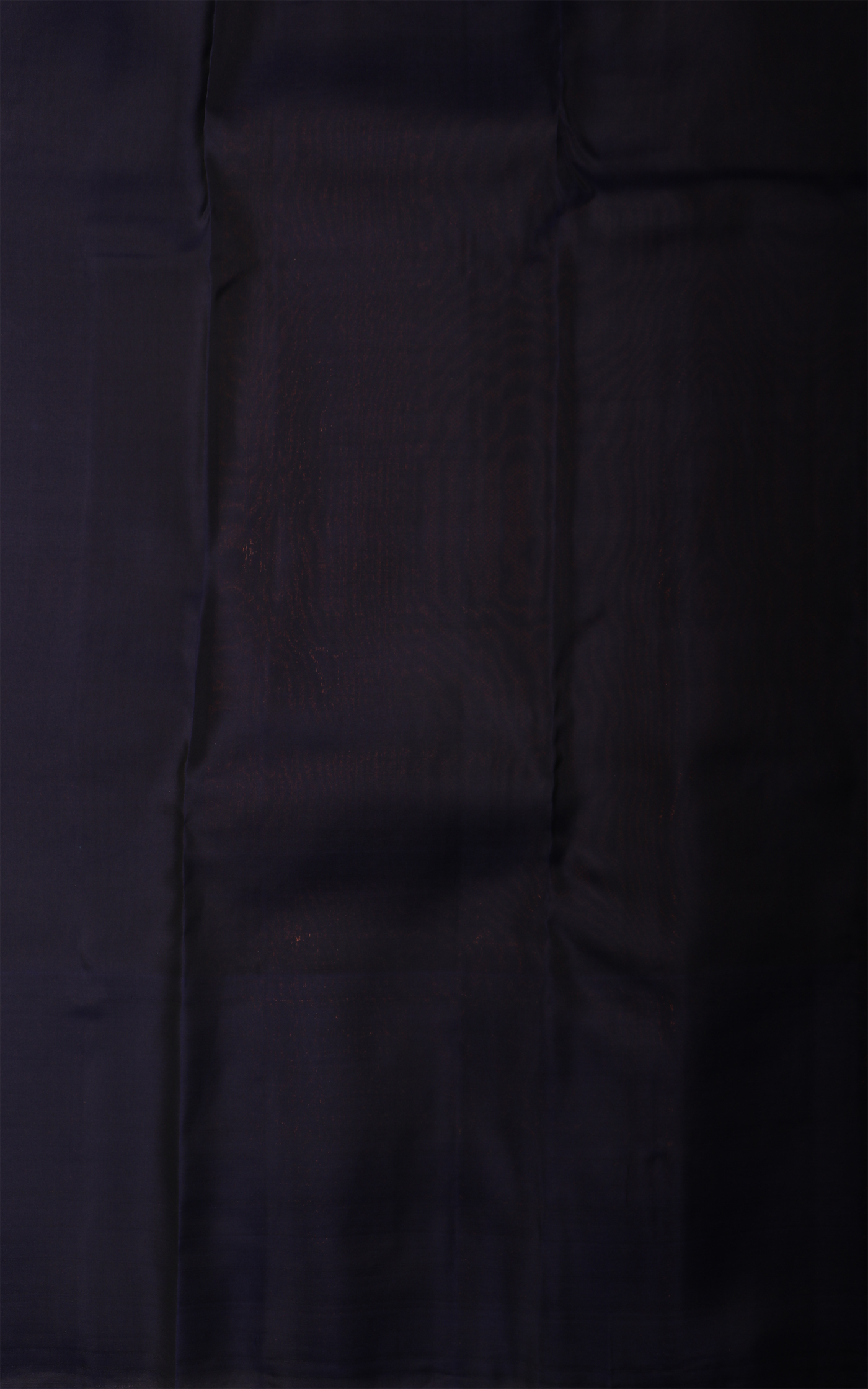 Brown and Navy Blue Semi Kanjivaram Silk Saree