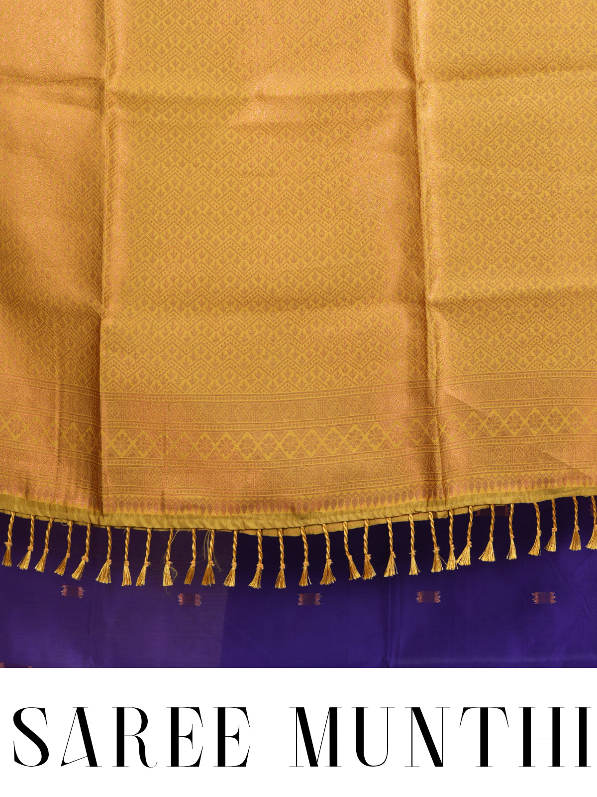 Purple Semi Silk Saree