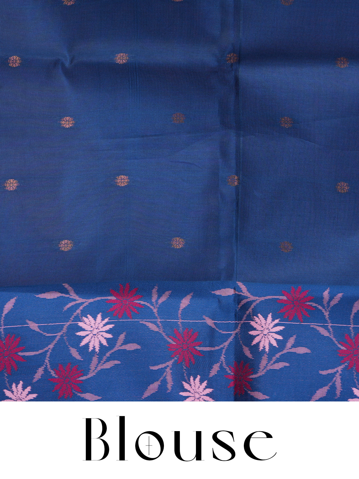 Onion Pink Semi Silk Saree